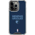 NBA Memphis Grizzlies Standard -  Blue iPhone 14 Pro Clear Case